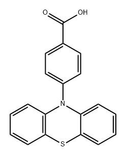 BENZOIC ACID, 4-(10H-PHENOTHIAZIN-10-YL)- 結(jié)構(gòu)式
