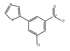 Thiazole, 5-(3-chloro-5-nitrophenyl)- Struktur