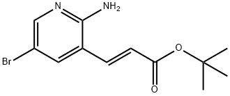 2-Propenoic acid, 3-(2-amino-5-bromo-3-pyridinyl)-, 1,1-dimethylethyl ester, (2E)-