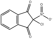 2-Chloro-2-nitro-1H-indene-1,3(2H)-dione Struktur