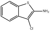 Benzo[b]thiophen-2-amine, 3-chloro- Struktur