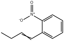 Benzene, 1-(1-buten-1-yl)-2-nitro- Struktur