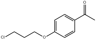 Ethanone, 1-[4-(3-chloropropoxy)phenyl]- Struktur