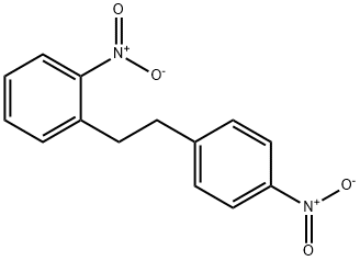 Benzene, 1-nitro-2-[2-(4-nitrophenyl)ethyl]- Struktur