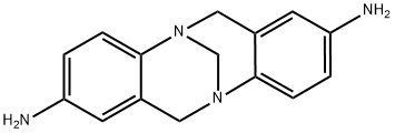 6H,12H-5,11-Methanodibenzo[b,f][1,5]diazocine-2,8-diamine Struktur