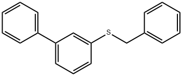 1,1'-Biphenyl, 3-[(phenylmethyl)thio]-