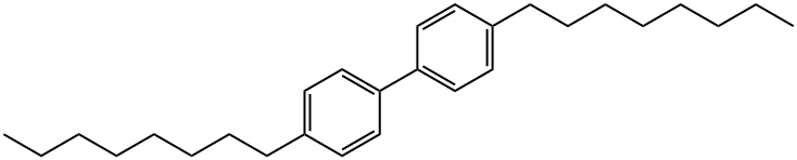 1,1'-Biphenyl, 4,4'-dioctyl- Struktur