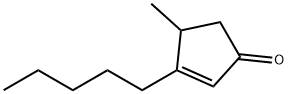 2-Cyclopenten-1-one, 4-methyl-3-pentyl- Struktur