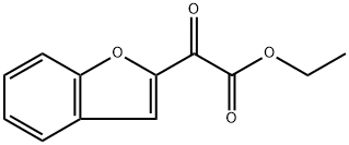 2-Benzofuranacetic acid, α-oxo-, ethyl ester Struktur