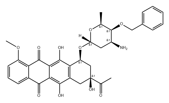 DaunorubicinImpurity8 Struktur