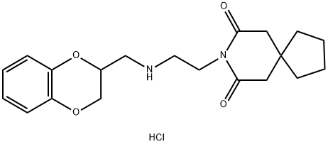 MDL-73005EF HYDROCHLORIDE, 102908-60-1, 結(jié)構(gòu)式