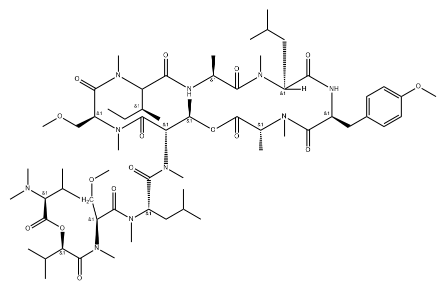 Coibamide A 結(jié)構(gòu)式
