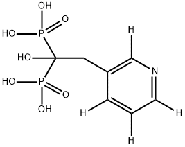 Risedronic acid D4 Struktur