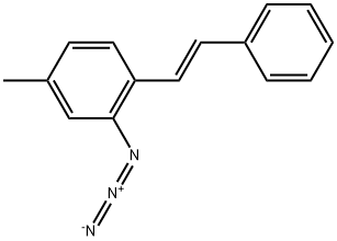 Benzene, 2-azido-4-methyl-1-[(1E)-2-phenylethenyl]-