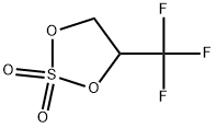 1,3,2-Dioxathiolane, 4-(trifluoromethyl)-, 2,2-dioxide Struktur