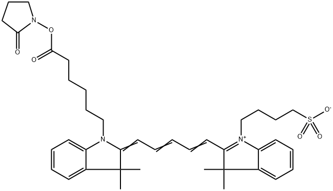 Cy3 SE(mono SO3) Structure