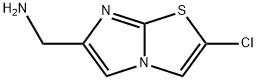 (2-chloroimidazo[2,1-b]thiazol-6-yl)methanamine Struktur