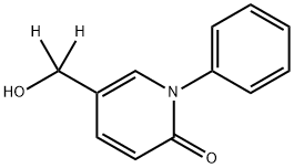 5-Hydroxymethyl Pirfenidone-d2 Struktur