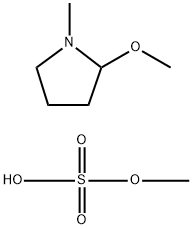Sulfuric acid, monomethyl ester, compd. with 2-methoxy-1-methylpyrrolidine (1:1)