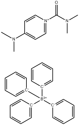 Pyridinium, 4-(dimethylamino)-1-[(dimethylamino)carbonyl]-, tetraphenylborate(1-) (9CI) Struktur