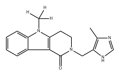 Alosetron D3 Struktur