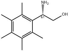 Benzeneethanol, β-amino-2,3,4,5,6-pentamethyl-, (βS)- Struktur