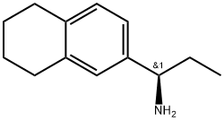 (R)-1-(5,6,7,8-tetrahydronaphthalen-2-yl)propan-1-amine Struktur