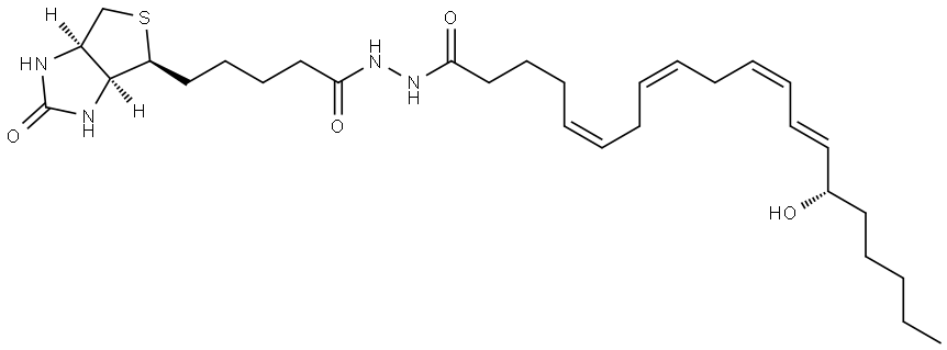 15(S)-HETE-biotin Struktur