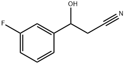 Benzenepropanenitrile, 3-fluoro-β-hydroxy- Struktur