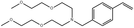 4-Ethenyl-N,N-bis[2-(2-methoxyethoxy)ethyl]benzenemethanamine|4-乙烯基-N,N-雙[2-(2-甲氧基乙氧基)乙基]苯甲胺