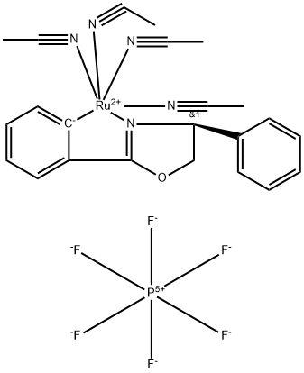 RU(II)-(S)-PHEOX催化劑 結(jié)構(gòu)式