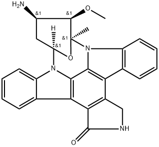9,13-Epoxy-1H,9H-diindolo[1,2,3-gh:3',2',1'-lm]pyrrolo[3,4-j][1,7]benzodiazonin-1-one, 11-amino-2,3,10,11,12,13-hexahydro-10-methoxy-9-methyl-, (9S,10R,11R,13R)- (9CI)|星孢菌素雜質(zhì)1