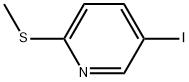 5-Iodo-2-(methylthio)pyridine Structure