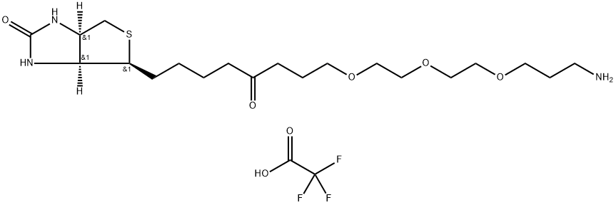 Biotin-Teg-Nh2 Tfa Structure