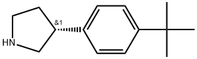 (R)-3-(4-tert-butylphenyl)pyrrolidine Structure