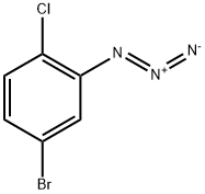 2-AZIDO-4-BROMO-1-CHLOROBENZENE Struktur