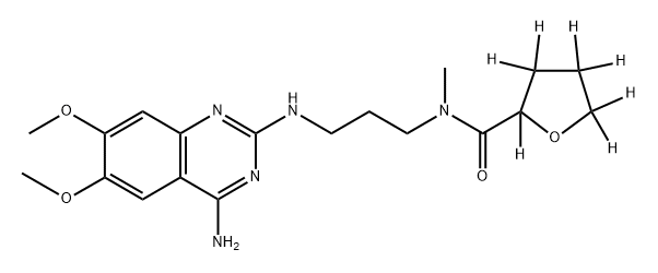 Alfuzosin-d7 Structure