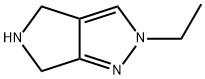 2-ethyl-2,4,5,6-tetrahydropyrrolo[3,4-c]pyrazole Structure