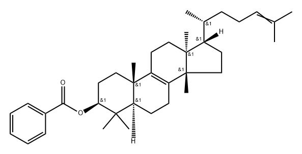 Lanosta-8,24-dien-3-ol, benzoate, (3β,13α,14β,17α)- (9CI)|