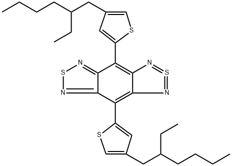 4,8-bis(4-(2-ethylhexyl)thiophen-2-yl)benzo[1,2-c:4,5-c']bis[1,2,5]thiadiazole|4,8-二(4-(2-乙基己基)噻吩-2-基)苯并[1,2-C:4,5-C']雙([1,2,5]噻二唑)