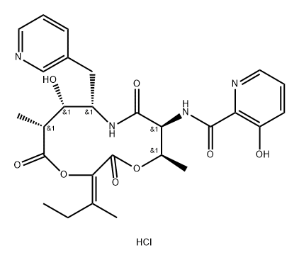 Pyridomycin Hydrochloride Struktur