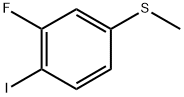 (3-fluoro-4-iodophenyl)(methyl)sulfane Struktur