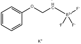 Potassium phenoxylethyl trifluoroborate Struktur