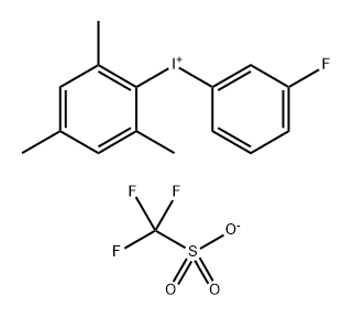 Iodonium, (3-fluorophenyl)(2,4,6-trimethylphenyl)-, 1,1,1-trifluoromethanesulfonate (1:1)