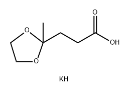 1,3-Dioxolane-2-propanoic acid, 2-methyl-, potassium salt (1:1)
