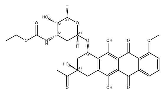 rubomycin F Struktur