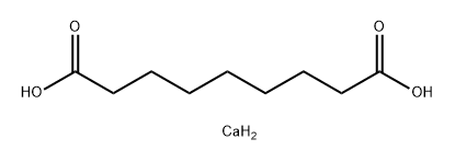 Nonanedioic acid, calcium salt (1:1) Struktur