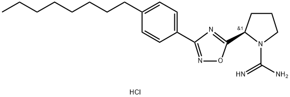 SLR080811 HCl Struktur