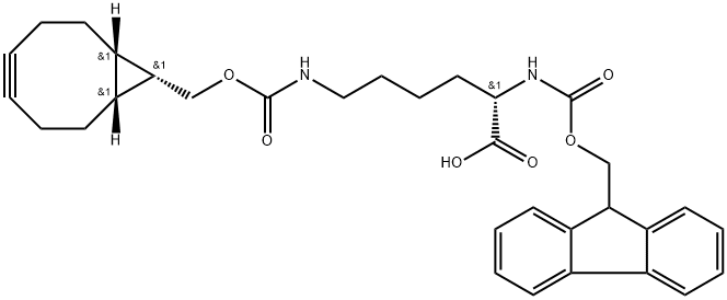 Click Amino Acid / endo-BCN – Fmoc – L - Lysine (BCN) 結(jié)構(gòu)式