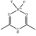 DIFLUORO-(2,4-PENTANEDIONATO)BORON Struktur